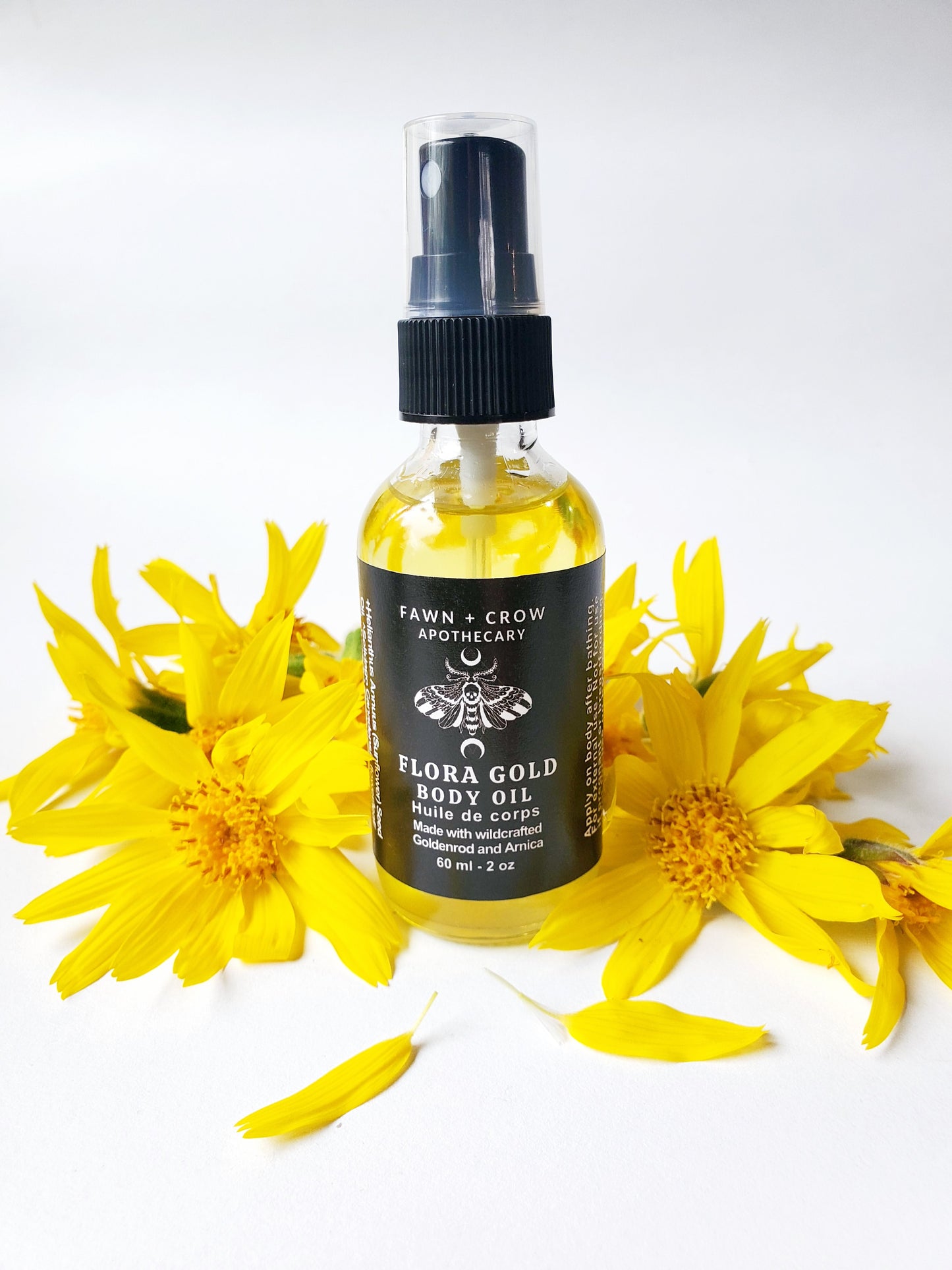 Flora Gold Botanical Body Oil - Arnica and Goldenrod