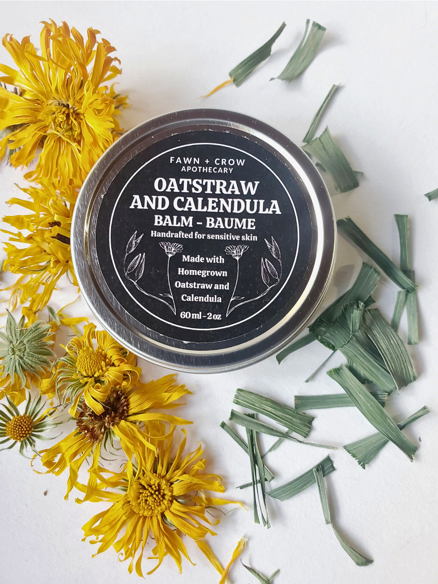 Oatstraw and Calendula Balm - Sensitive Skin