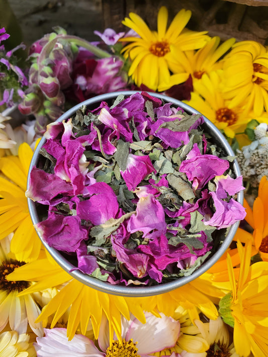 Tulsi Rose Tea blend