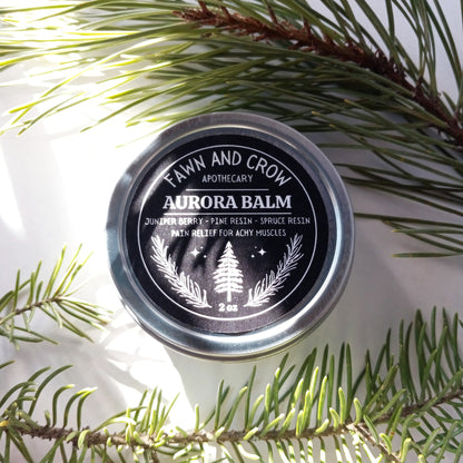 Aurora Balm - Spruce Resin - Pine Resin - Juniper Berry